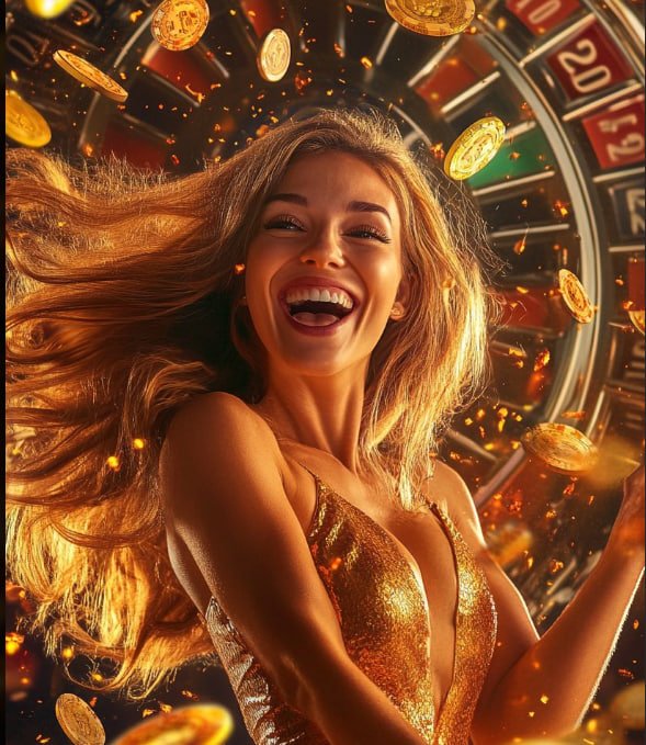 rabajee big wins page hero with neon celebratory gaming visuals